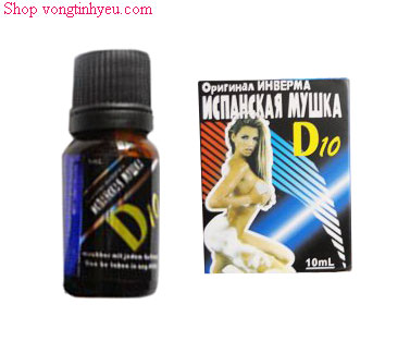 Thuốc kích dục nữ D10 Nga chính hãng tăng ham muốn tự nhiên