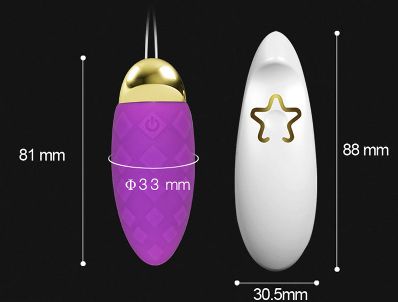 Trứng rung điểm G không dây Dini Vibrating Egg 12 chế độ