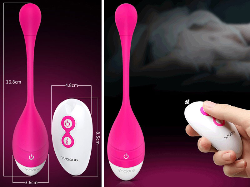 Trứng rung massage điểm G 2 đầu Nalone điều khiển giọng nói, cực mạnh