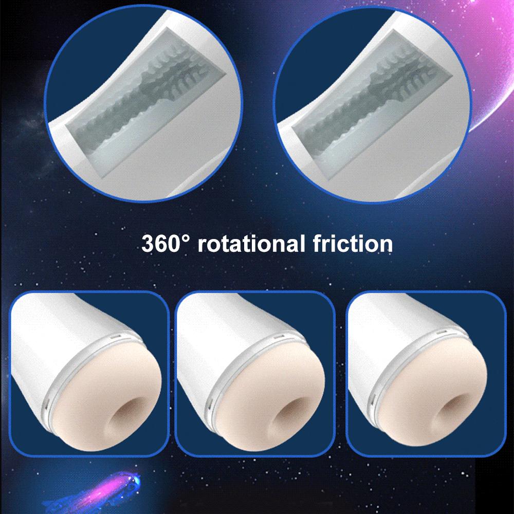 Âm đạo giả tự động bú mút rung tỏa nhiệt silicon cao cấp