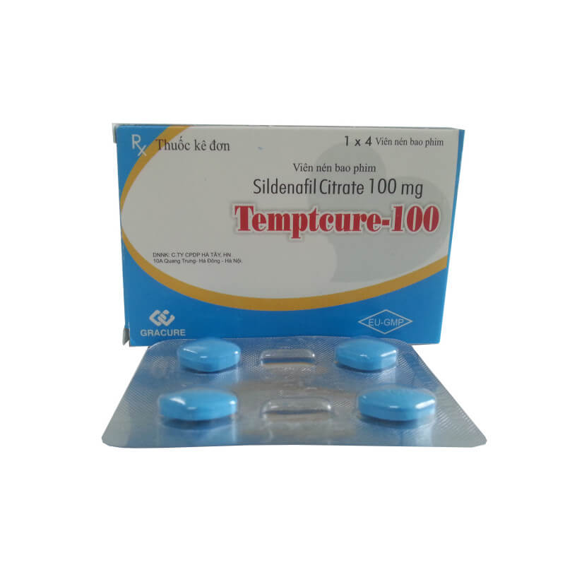 Thuốc tăng sinh lý nam Temptcure 100mg hiệu quả nhanh tăng cường sinh lực