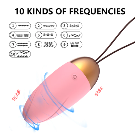 Trứng rung không dây We Love 10 chế độ rung pin tiện lợi