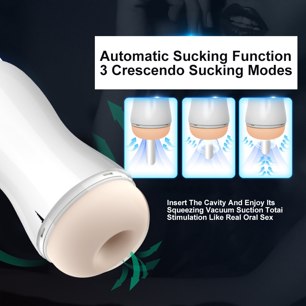 Âm đạo giả tự động bú mút rung tỏa nhiệt silicon cao cấp