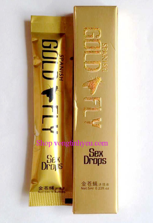 Nước kích dục ruồi vàng Spanish Gold Fly kích thích nữ mạnh mẽ nhất