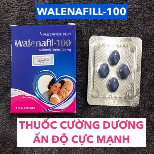 Walenafil 100mg thuốc cường dương tăng sinh lý nam kéo dài
