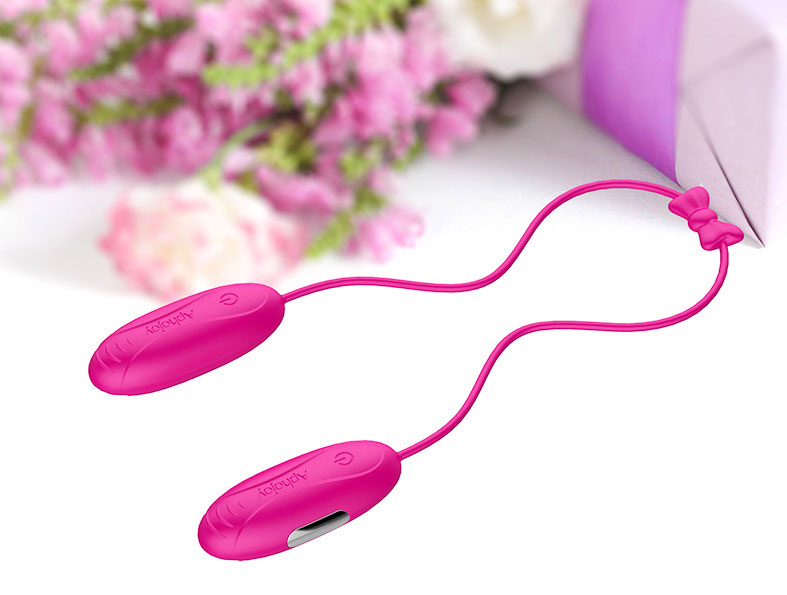Trứng rung tình yêu massage 2 đầu Aphojoy siêu mạnh chất liệu an toàn y tế