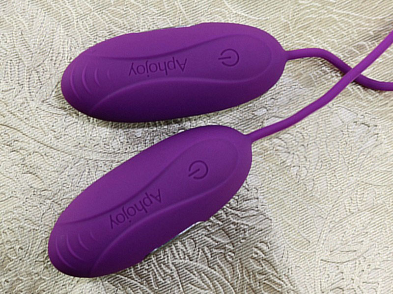 Trứng rung tình yêu massage 2 đầu Aphojoy siêu mạnh chất liệu an toàn y tế
