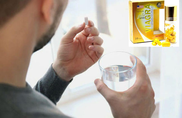 Thuốc cường dương nam thảo dược Viagra Gold tăng cường cương cứng mạnh