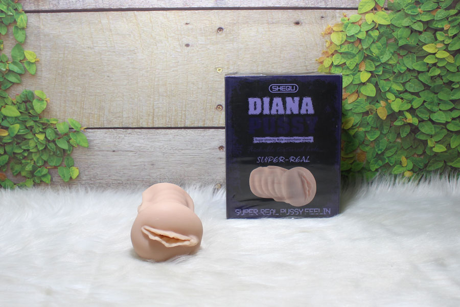 Âm đạo cầm tay Diana silicon cao cấp ruột trần cực thật