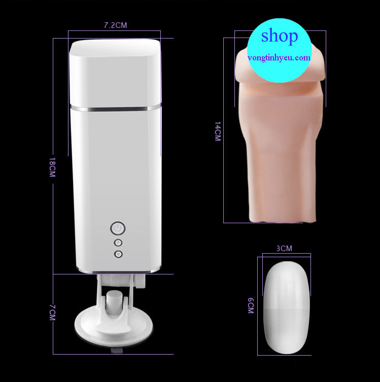 Âm đạo giả hít tường phát âm thanh Uzay Hong Kong