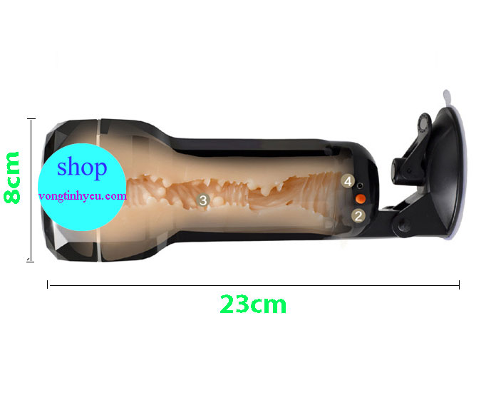 Âm đạo giả hít tường MX cao cấp mềm mại siêu thực cho nam giới