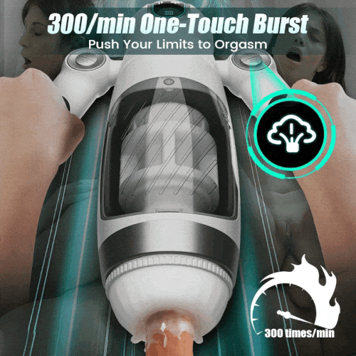 Cốc thủ dâm âm đạo giả robot rung thụt tự động, trải nghiệm thật