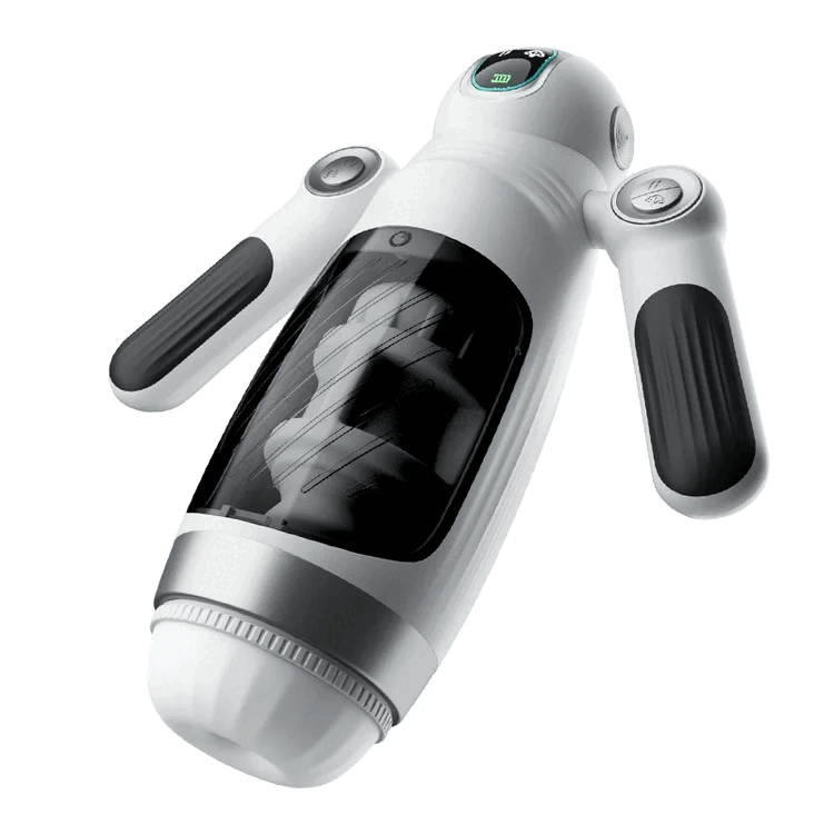 Cốc thủ dâm âm đạo giả robot rung thụt tự động, trải nghiệm thật