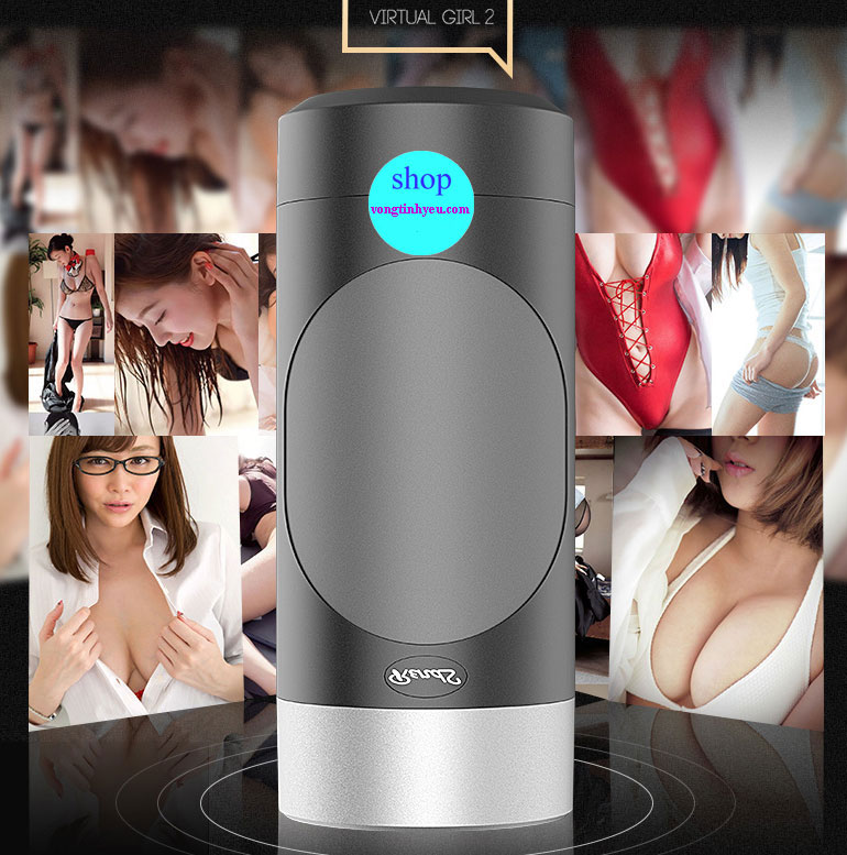 Âm đạo giả Virtual hàng hiệu có rung tai nghe cao cấp cho nam