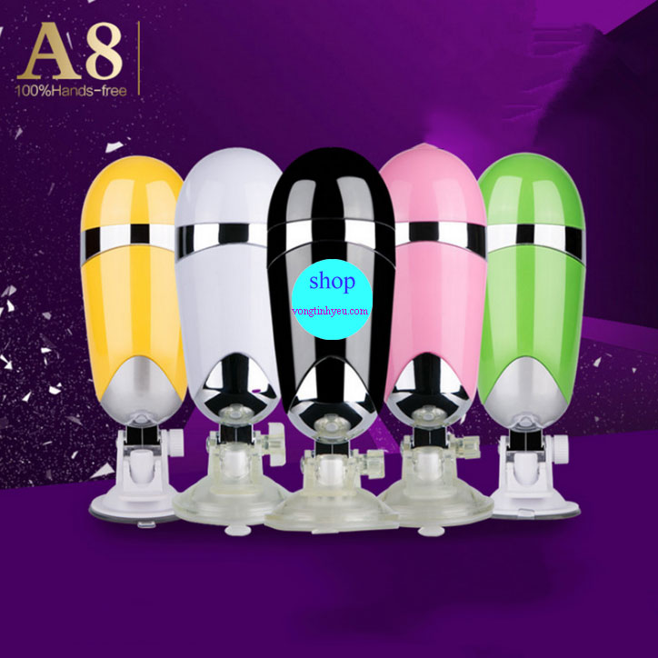Âm đạo hít tường A8 cao cấp nhỏ gọn dễ giấu silicon mềm mại