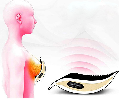 Áo ngực silicon thần kỳ rung kích thích tăng vòng 1