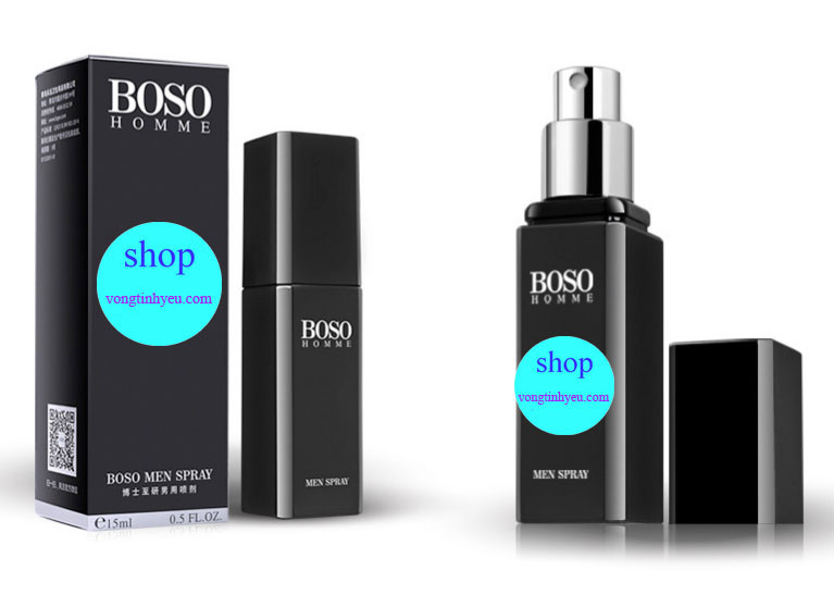Thuốc xịt kéo dài quan hệ Boso Homme thảo dược tự nhiên Thuốc xịt kéo dài quan hệ Boso Homme thảo dược tự nhiên
