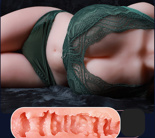 Búp bê tình dục bán thân 8kg silicon nguyên khối giống người thật