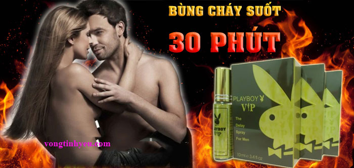 Chai xịt kéo dài thời gian quan hệ Playboy Vip chính hãng tăng bản lĩnh