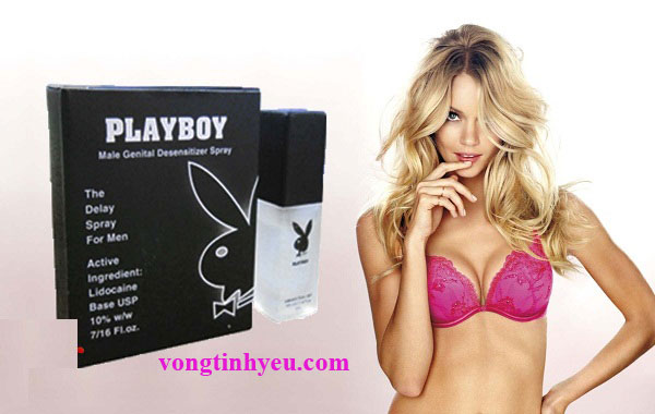 Chai xịt kéo dài quan hệ PLAYBOY Mỹ 10% Lidocain giảm nhanh xuất tinh Chai xịt kéo dài quan hệ PLAYBOY Mỹ 10% Lidocain giảm nhanh xuất tinh