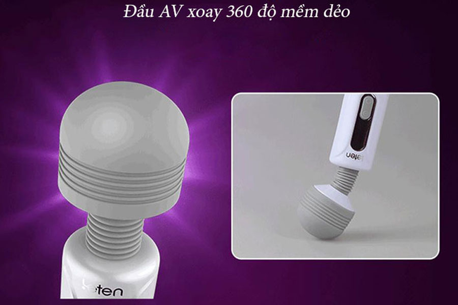 Chày rung Leten Lightning to mạnh mẽ kích thích điểm G