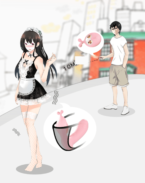 Trứng rung tình yêu Lilo tai thỏ silicone cao cấp điều khiển từ xa