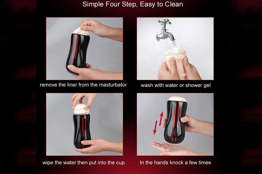 Âm đạo cầm tay Leten rung phát âm thanh, đồ chơi tình dục cao cấp