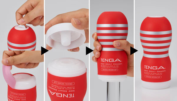 Cốc thủ dâm Tenga Dual Feel Cup cho nam thiết kế thông minh