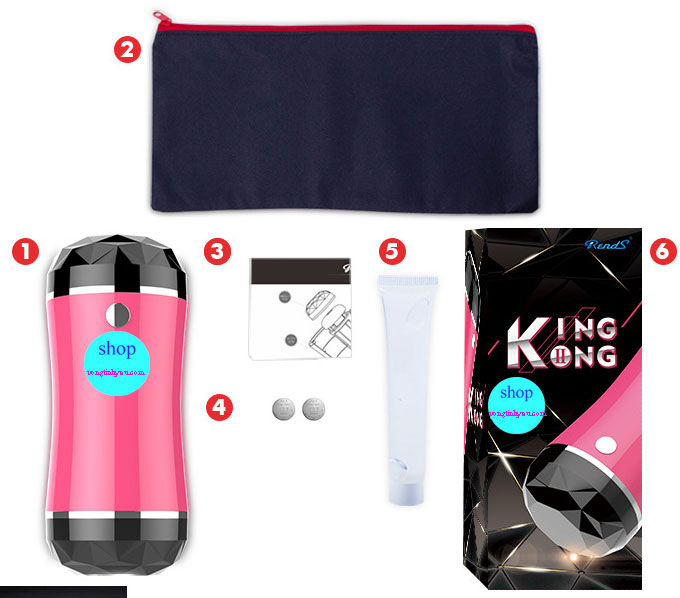 Cóc thủ dâm KingKong rung chính hãng Baile bền bỉ tiện dụng