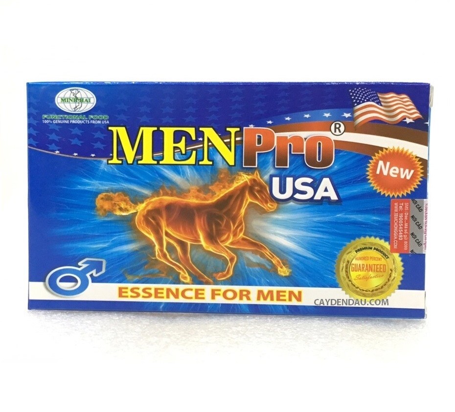 thuốc cường dương chống xuất tinh sớm menpro usa thảo dược