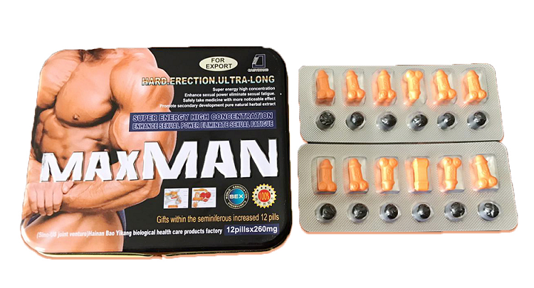 Thuốc cường dương Maxman 2600mg Mỹ tăng cường sinh lý nam mạnh mẽ