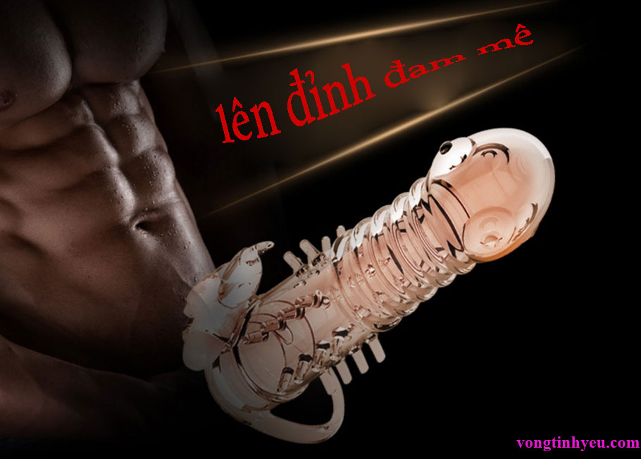Đôn dên rung bi gai silicone y tế cao cấp tăng khoái cảm cho đôi