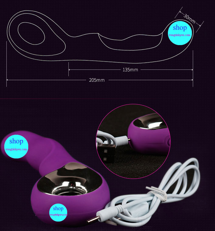 Máy massage Laelso nhập khẩu silicon rung nhiều chế độ