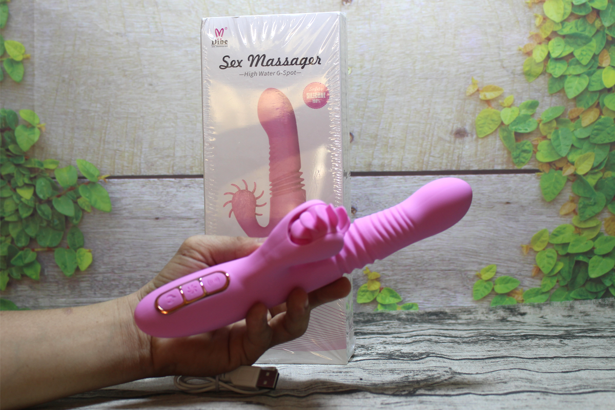 Dương vật giả đa năng rung thụt lưỡi liếm sextoy nữ an toàn Dương vật giả đa năng rung thụt lưỡi liếm sextoy nữ an toàn