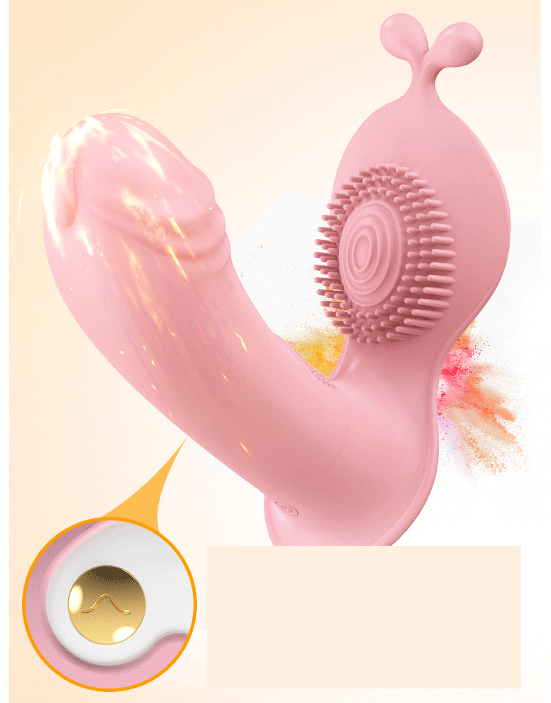 Trứng rung tình yêu Lilo tai thỏ silicone cao cấp điều khiển từ xa