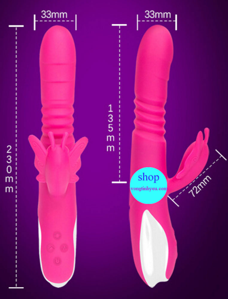 Dương vật giả rung thụt Fanala kích thích đa điểm massage điểm G
