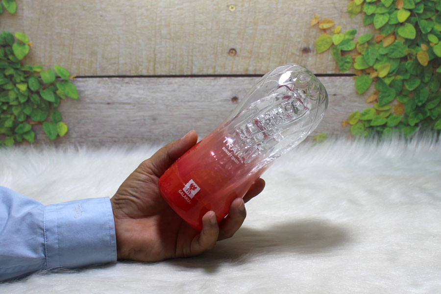 Âm đạo cầm tay trong suốt silicon y tế cao cấp Galaku Nhật Bản