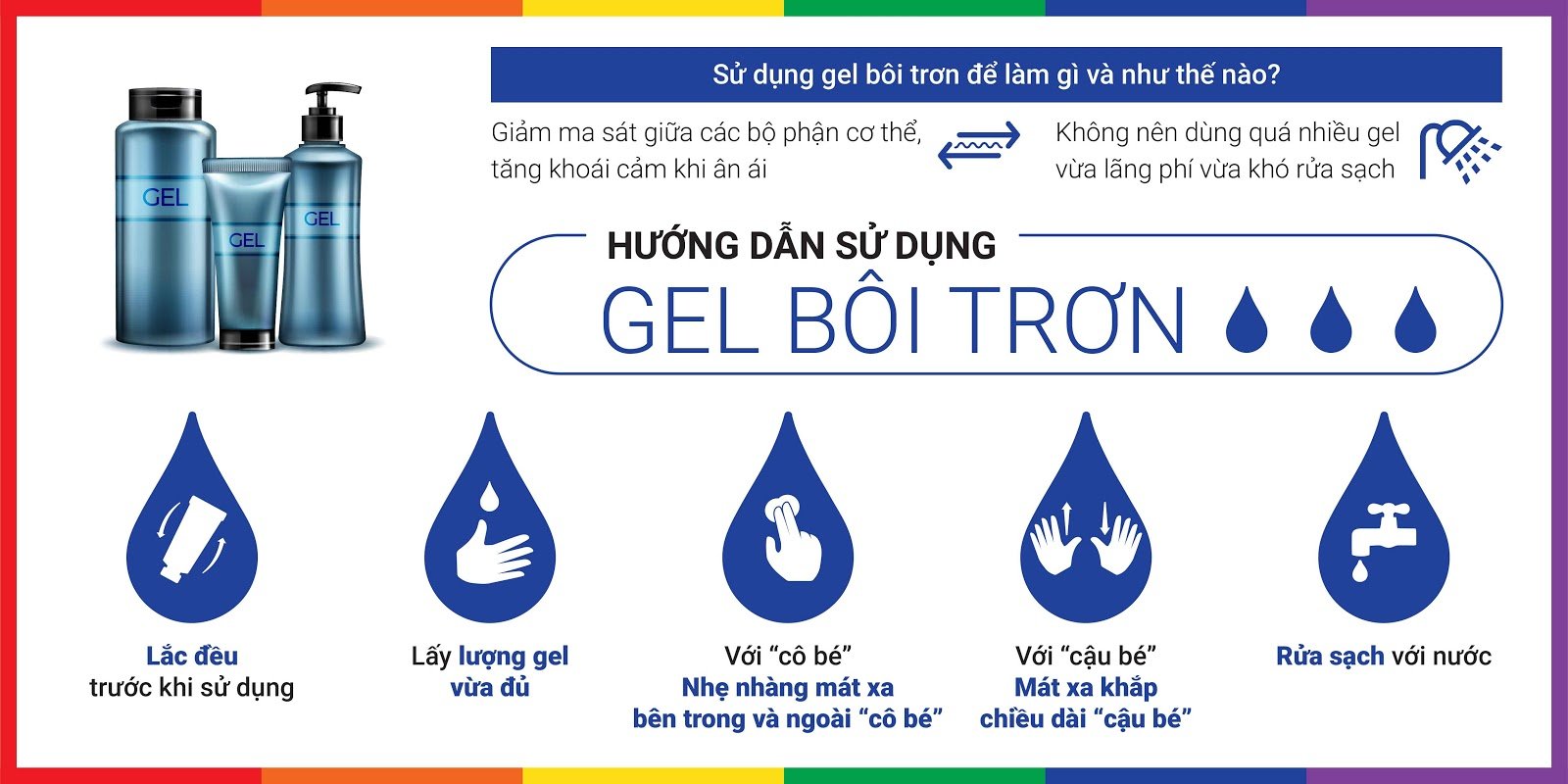 Gel bôi trơn tinh trùng Nhật Bản 300ml tăng khoái cảm an toàn