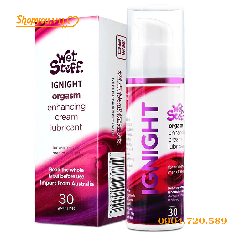 Gel bôi kích thích nữ IGNIGHT Wet Stuff tăng ham muốn
