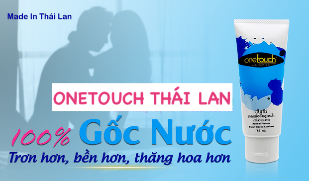 Gel bôi trơn gốc nước Onetouch Thái Lan 75gr tăng độ ẩm tự nhiên