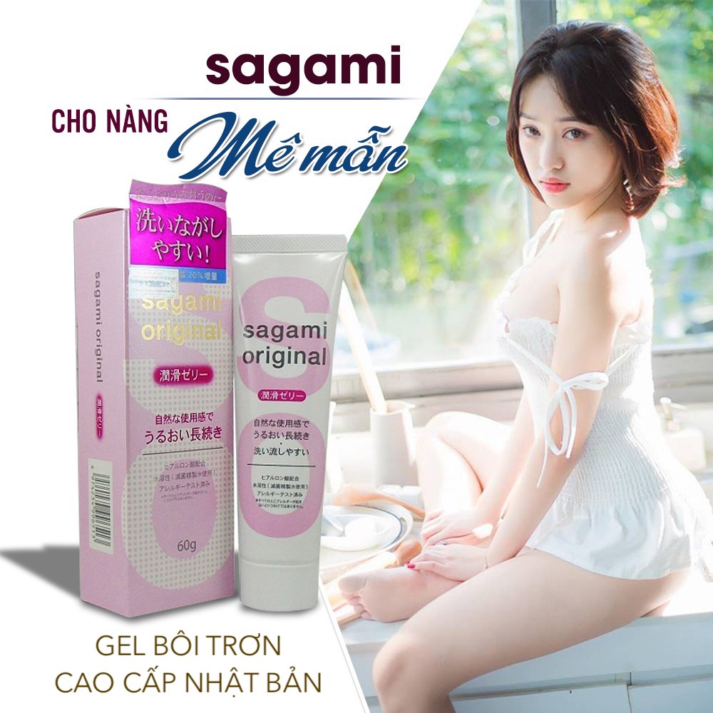 Gel bôi trơn Sagami Original Nhật cao cấp an toàn dịu nhẹ Gel bôi trơn Sagami Original Nhật cao cấp an toàn dịu nhẹ