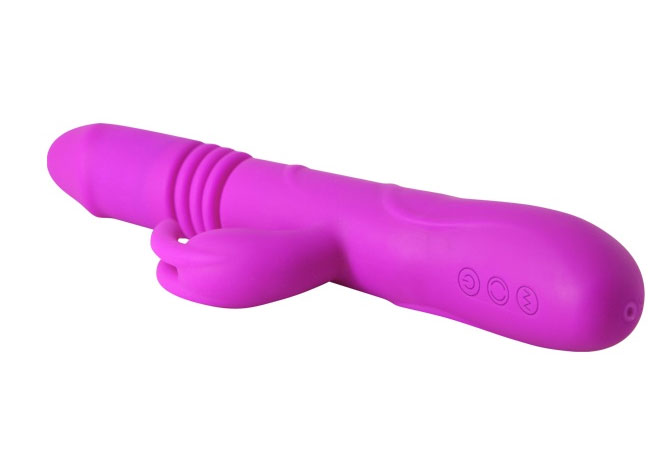 Dương vật giả rung thụt đa năng Pretty Love Ward silicon mềm mại