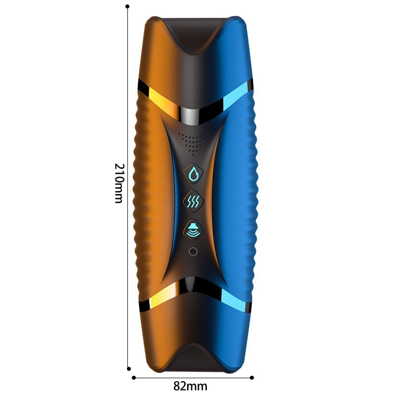 Âm đạo giả cầm tay Heidong Pro rung 2 đầu tỏa nhiệt nam tự sướng