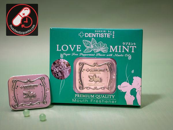 Kẹo bạc hà viên ngậm kích dục Love Mint Thái Lan chính hãng Kẹo bạc hà viên ngậm kích dục Love Mint Thái Lan chính hãng