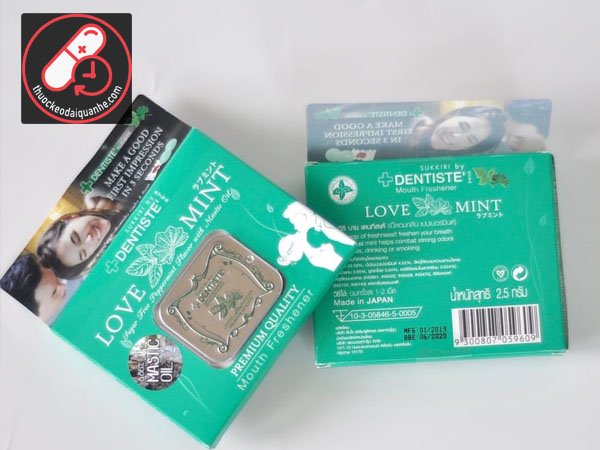 Kẹo bạc hà viên ngậm kích dục Love Mint Thái Lan chính hãng Kẹo bạc hà viên ngậm kích dục Love Mint Thái Lan chính hãng