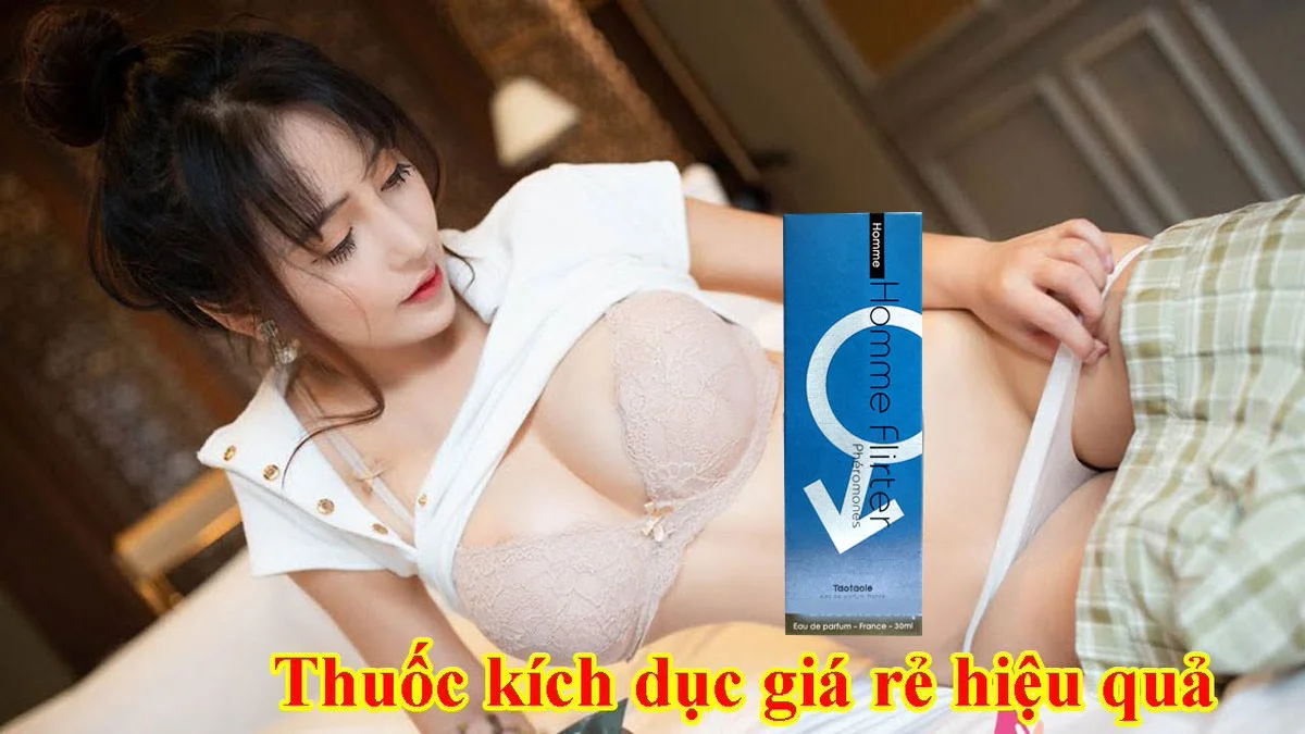 Nước hoa kích thích nữ Homme Flirter phéromones quyến rũ