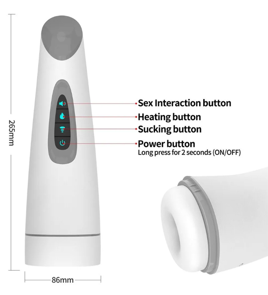 Máy âm đạo rung co bóp tự động tỏa nhiệt Hgod cao cấp Máy âm đạo rung co bóp tự động tỏa nhiệt Hgod cao cấp
