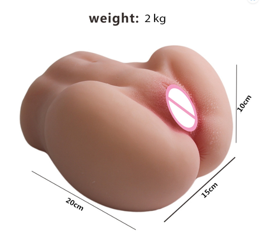Mông âm đạo giả silicon nằm ngửa mềm mịn kích thước thực tế