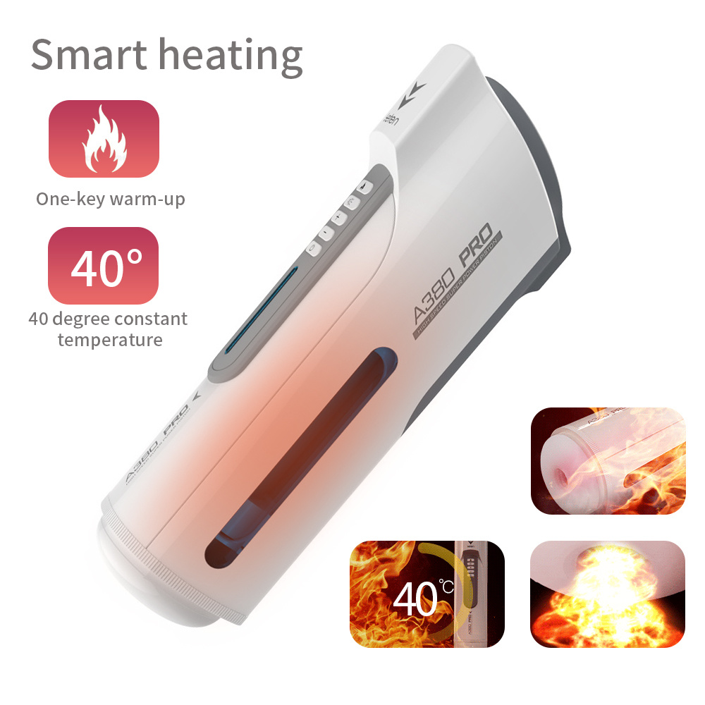 Âm đạo giả co bóp sưởi ấm Leten A380 thế hệ mới silicon y tế Âm đạo giả co bóp sưởi ấm Leten A380 thế hệ mới silicon y tế