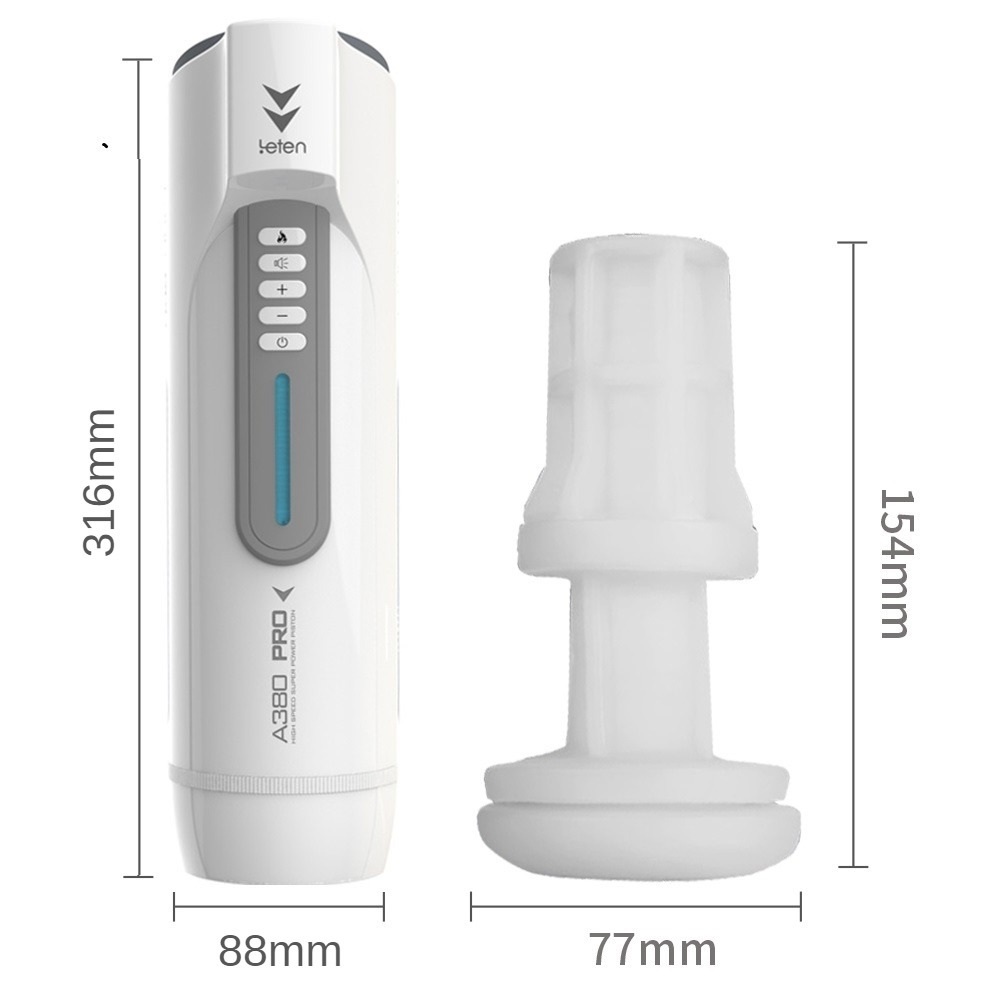 Âm đạo giả co bóp sưởi ấm Leten A380 thế hệ mới silicon y tế Âm đạo giả co bóp sưởi ấm Leten A380 thế hệ mới silicon y tế